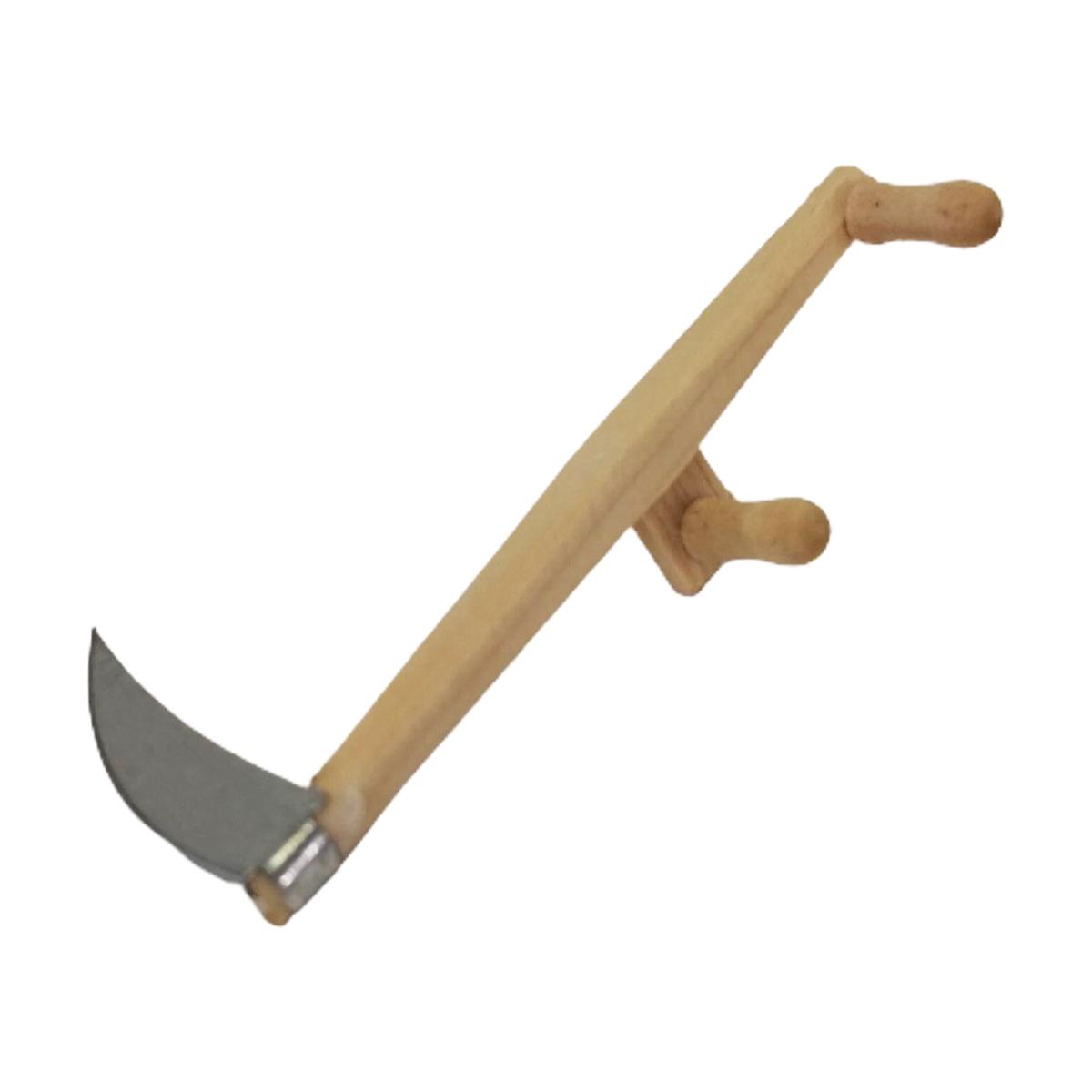 Rastrello presepe contadino legno 13 cm