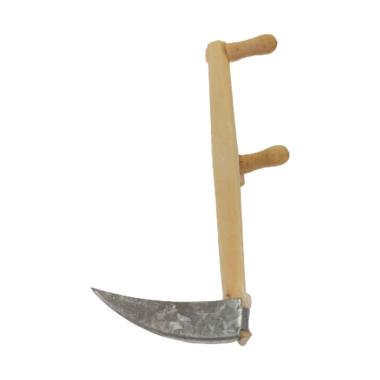 Rastrello presepe contadino legno 13 cm