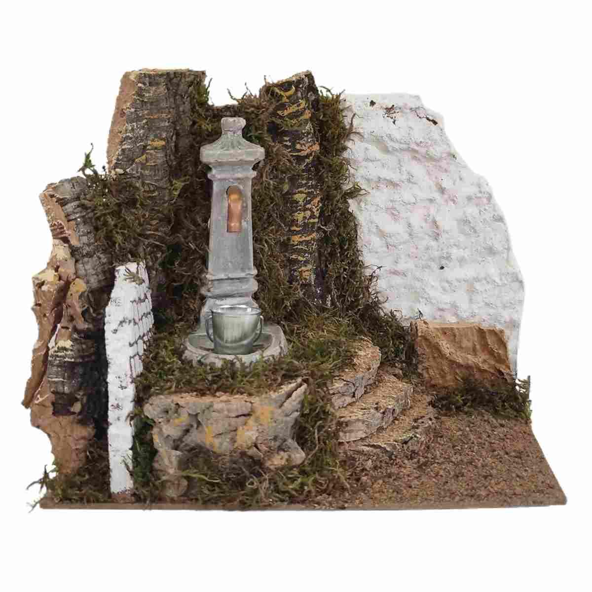 Fontana presepe elettrica