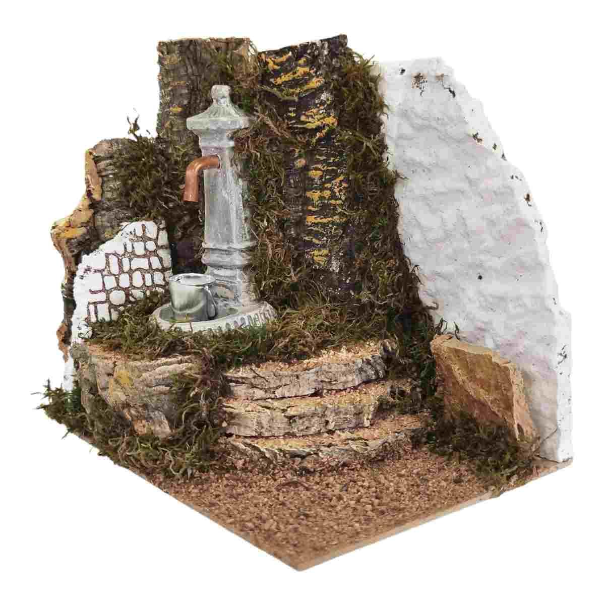 Fontana presepe elettrica