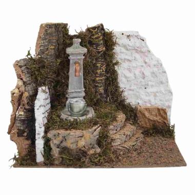 Fontana presepe elettrica