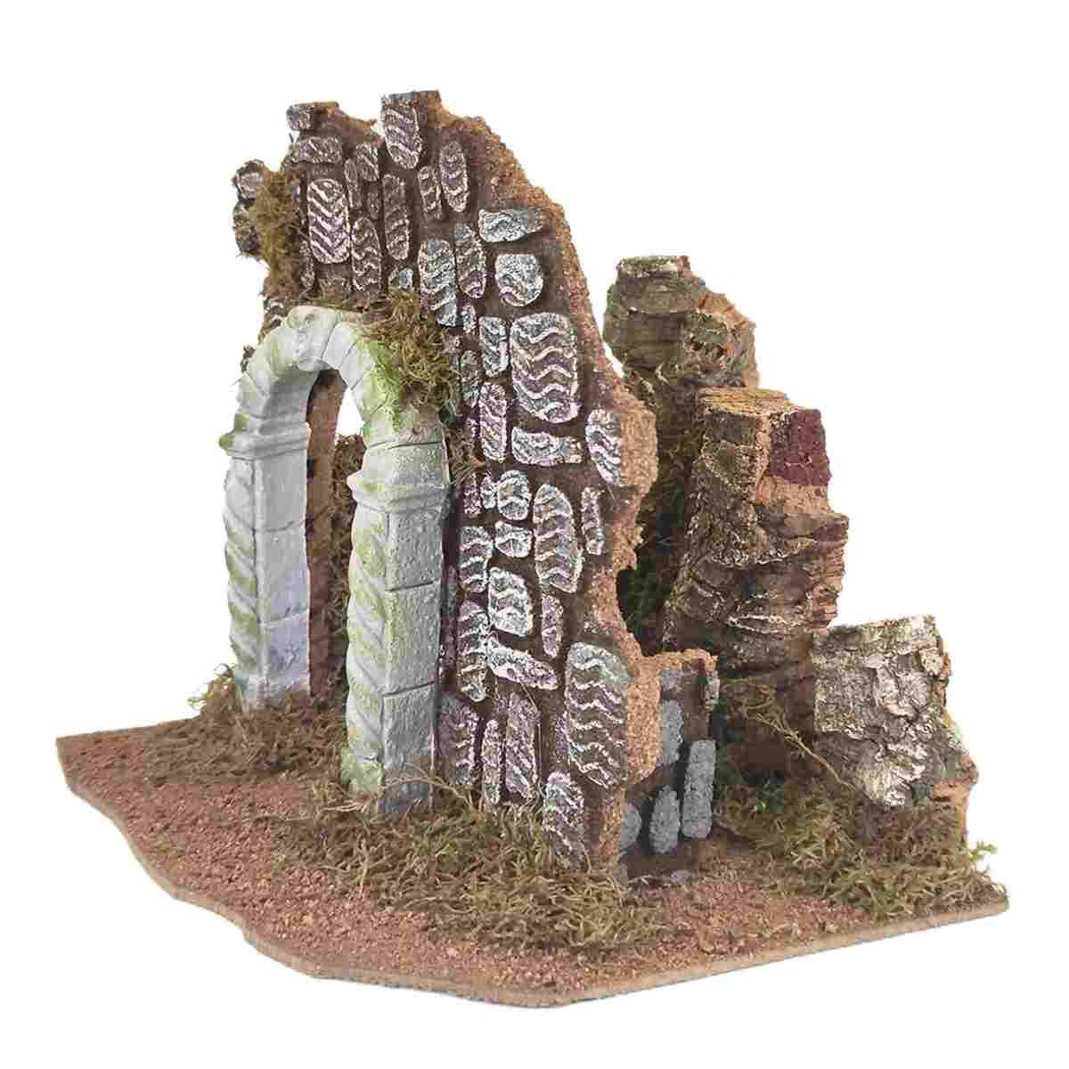 Ambientazione presepe arco pozzo