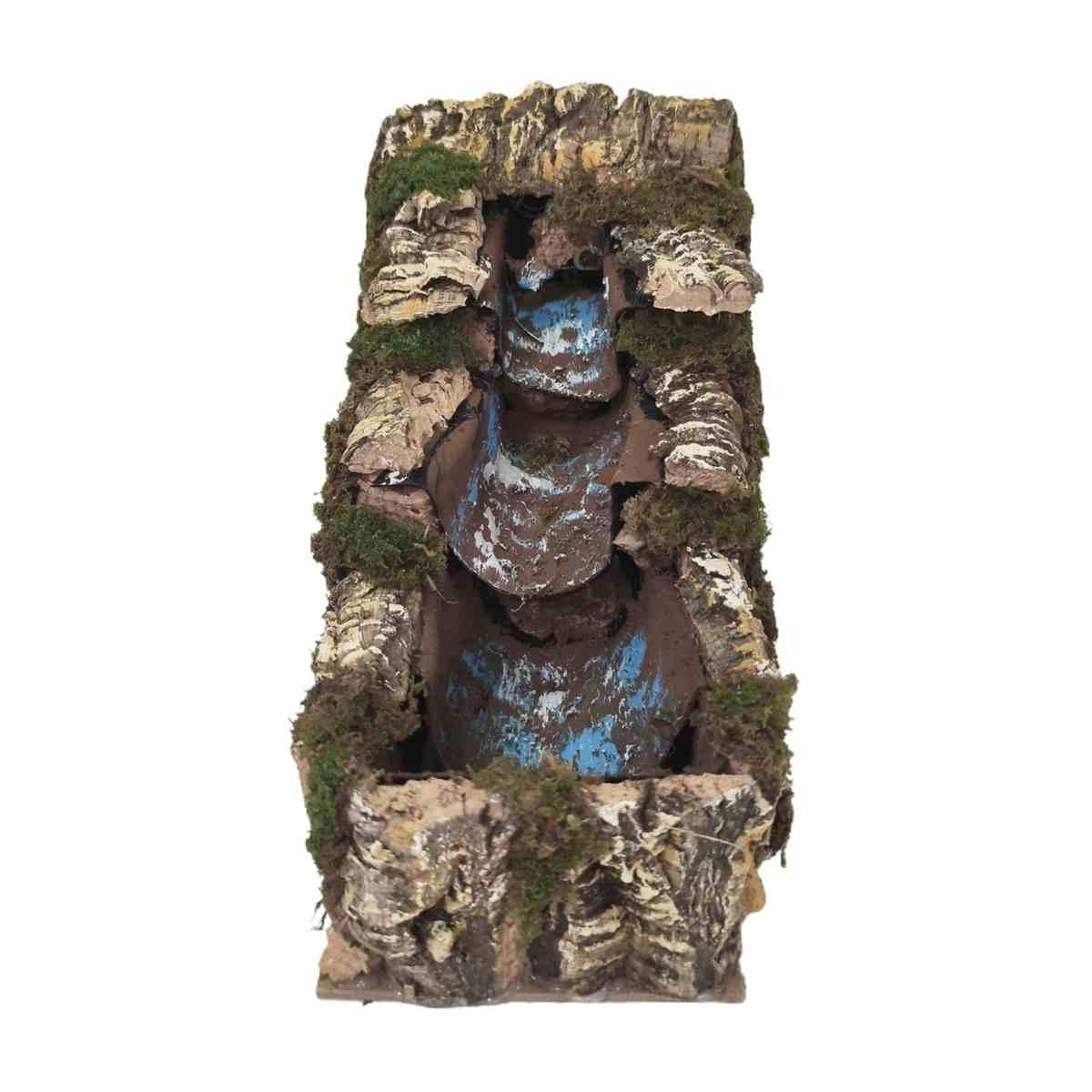 Cascata presepe elettrica acqua pompa modello a