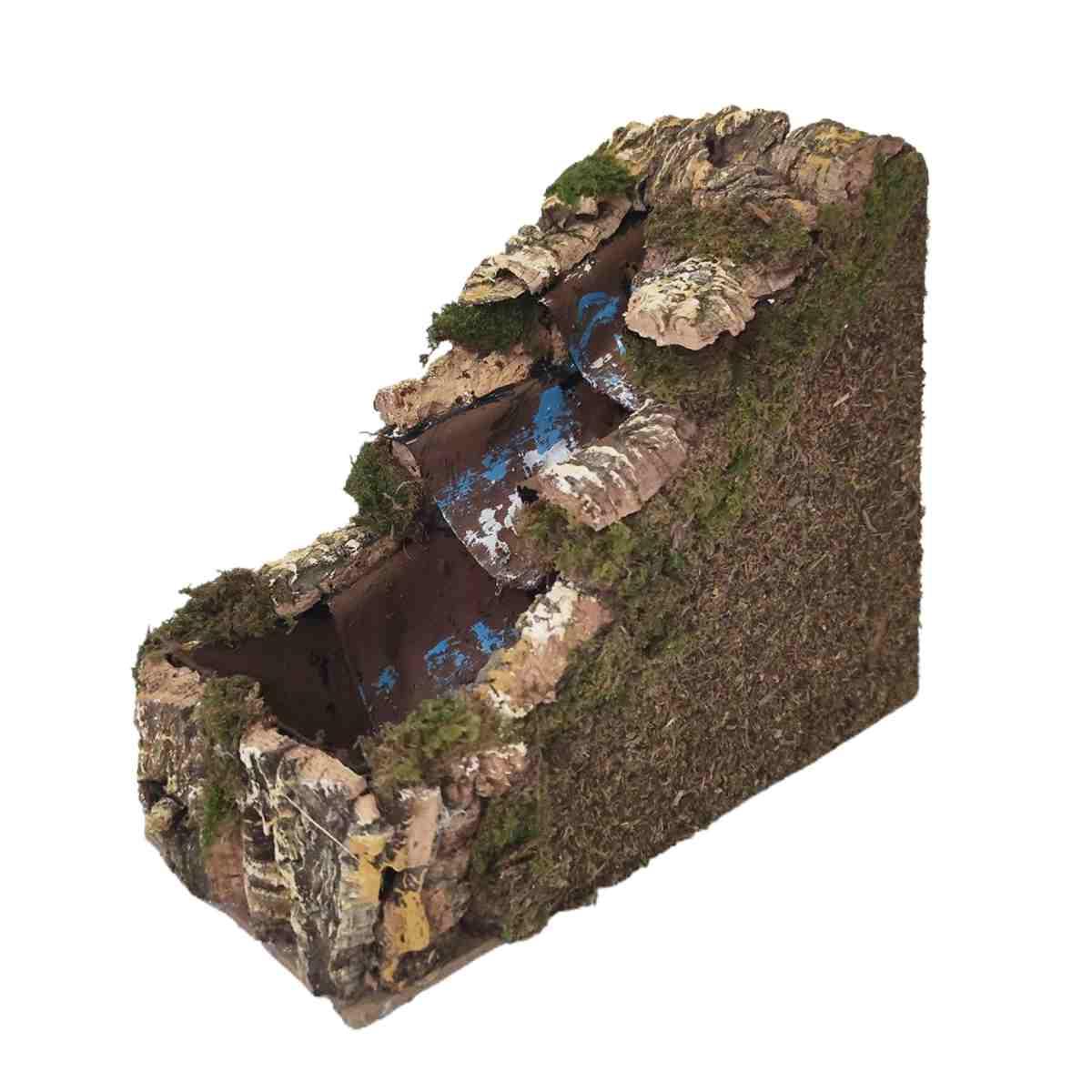Cascata presepe elettrica acqua pompa modello a