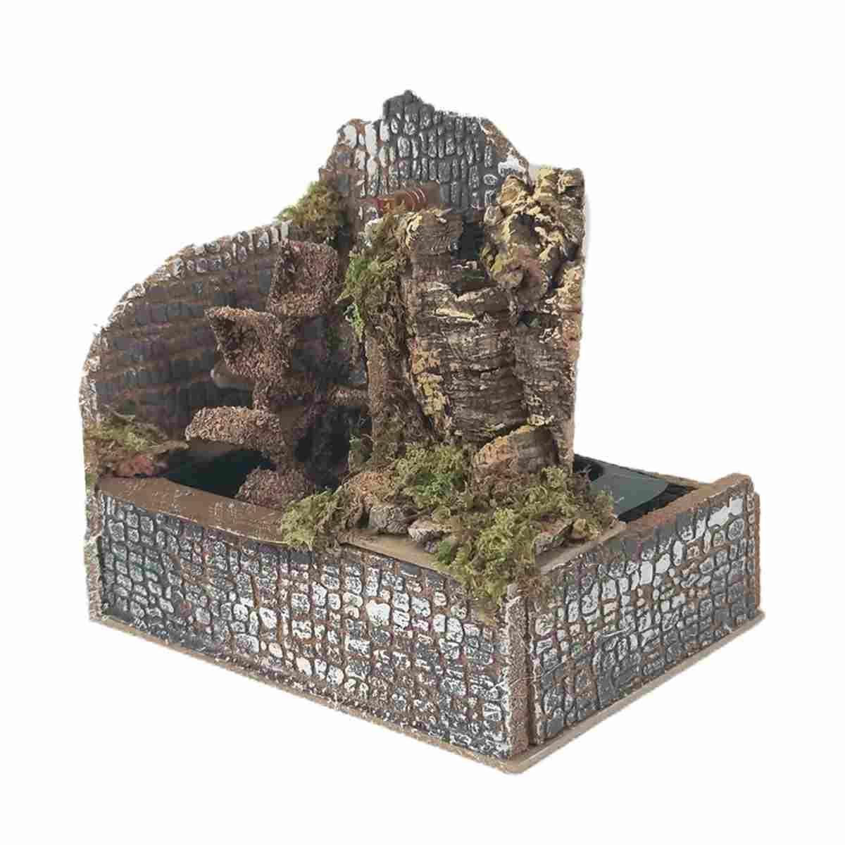 Mulino presepe acqua elettrico