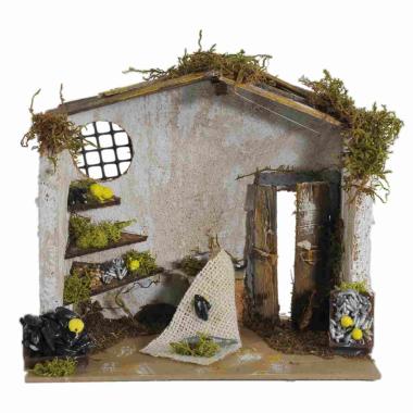 Bottega presepe pescivendolo
