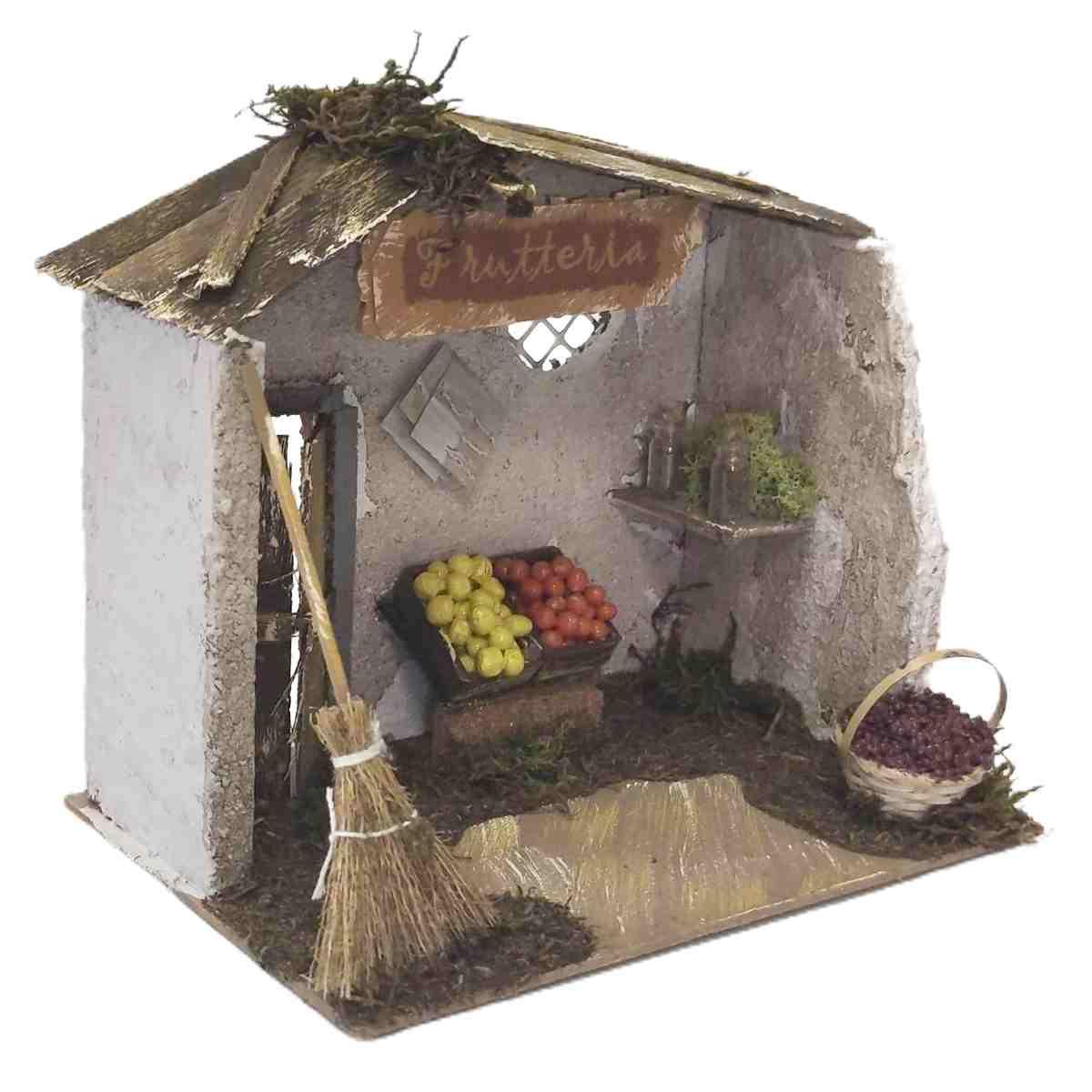 Bottega presepe frutteria