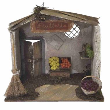 Bottega presepe frutteria