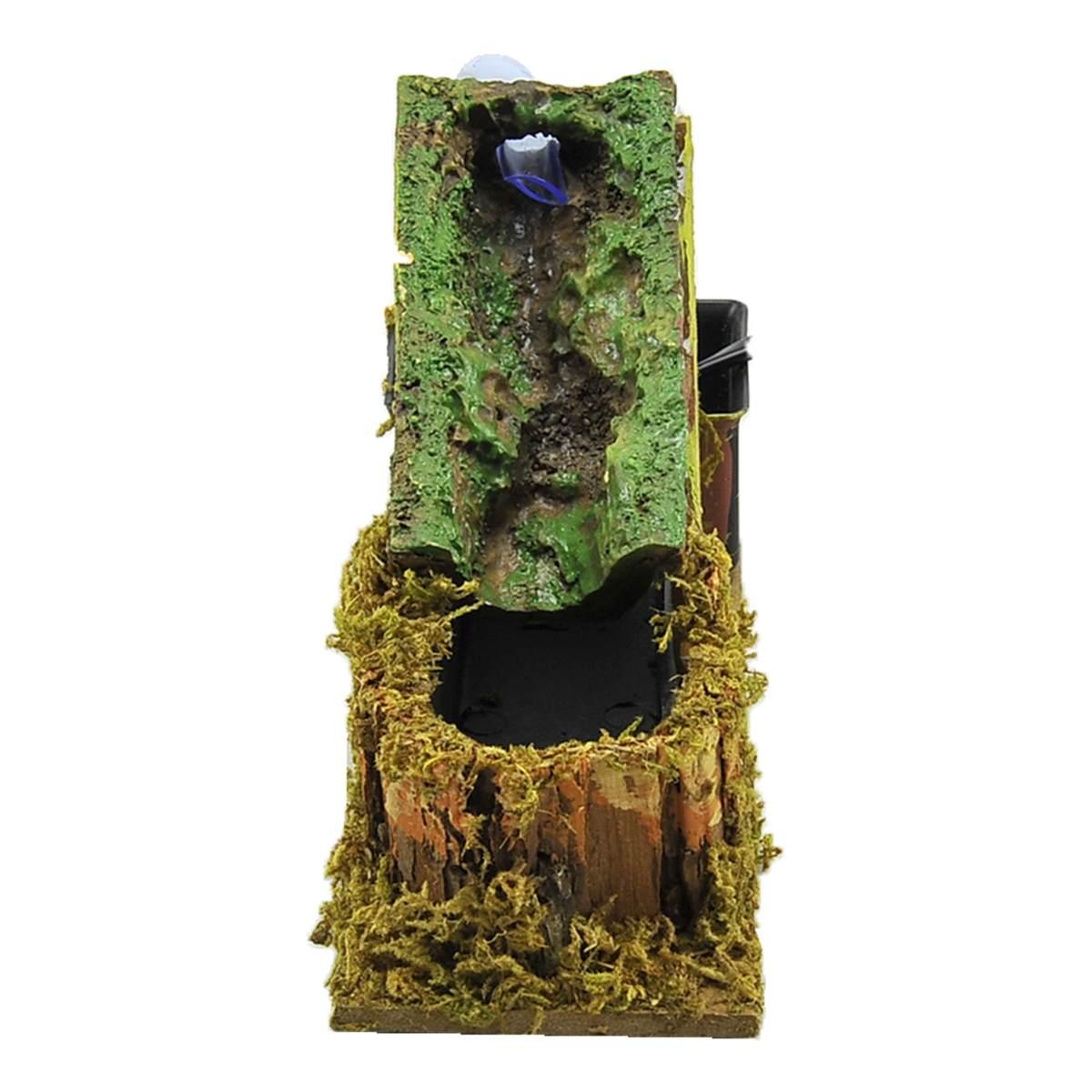 Cascata presepe elettrica acqua pompa modello a 6 cm