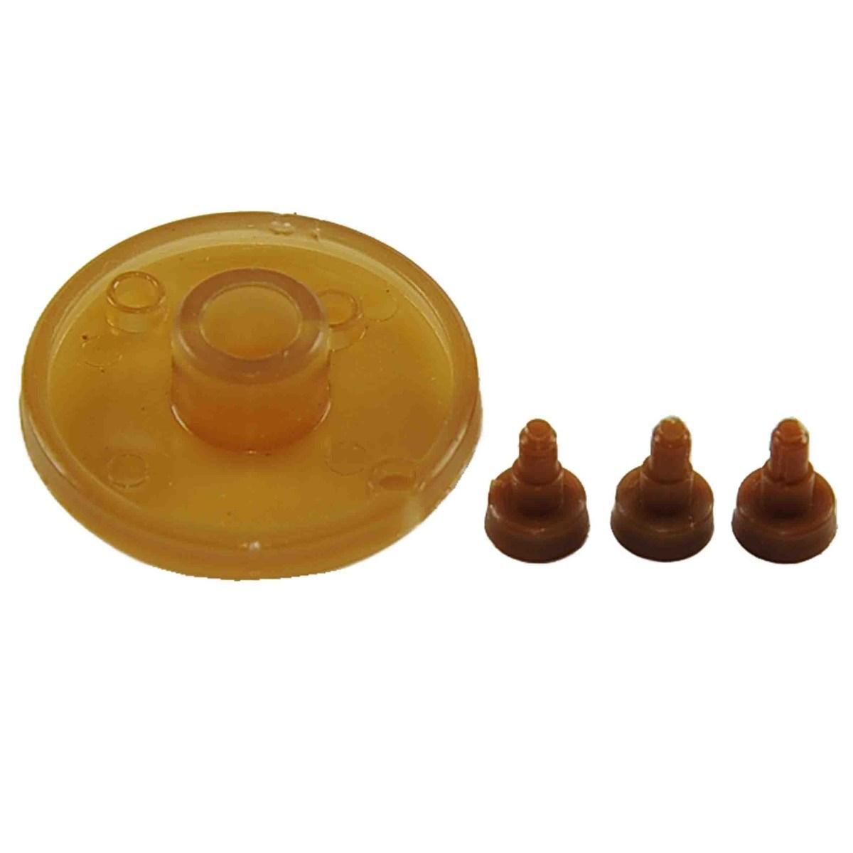Puleggia presepe pvc marrone foro alberomm 7