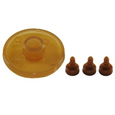 Puleggia presepe pvc marrone foro alberomm 7