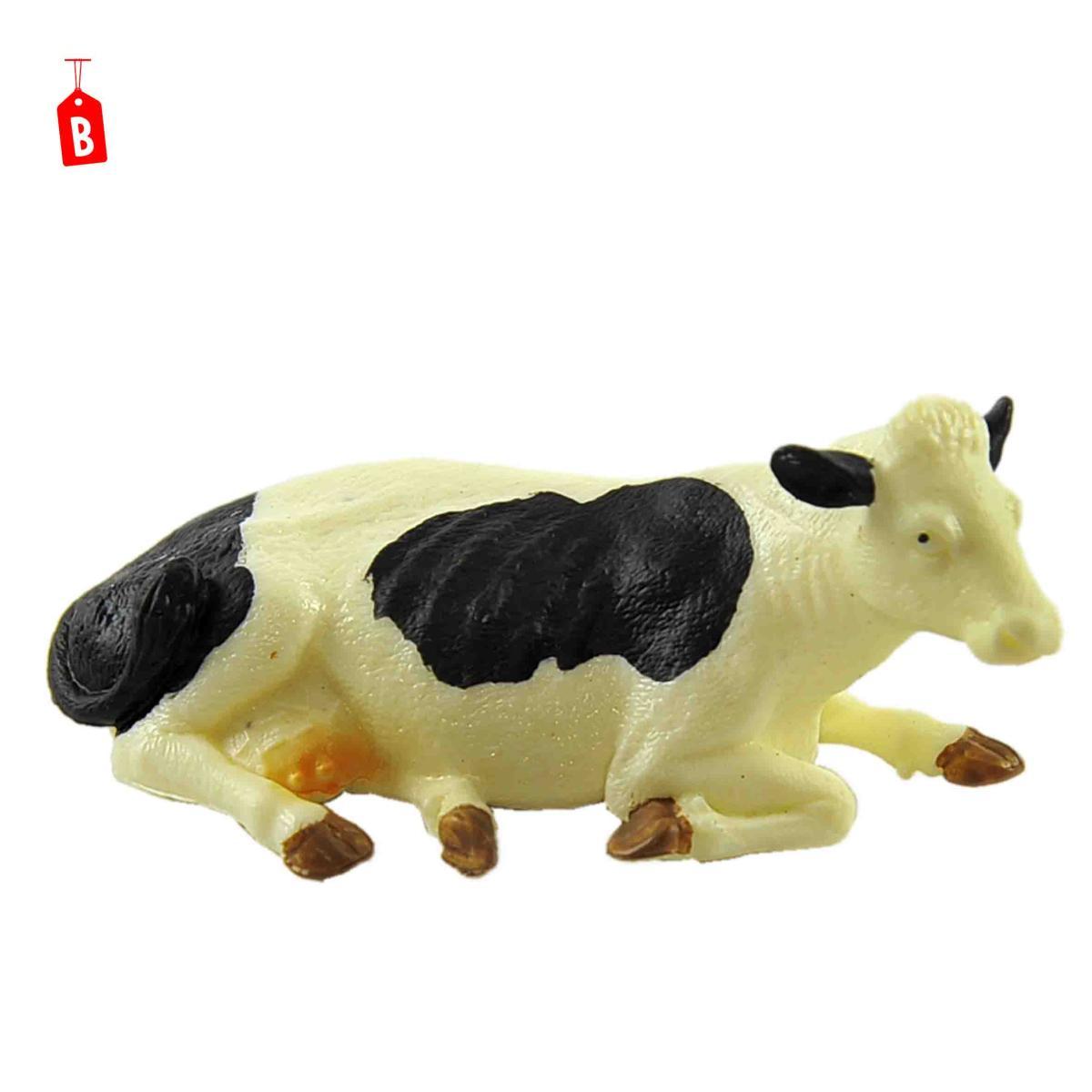 Statua presepe mucca