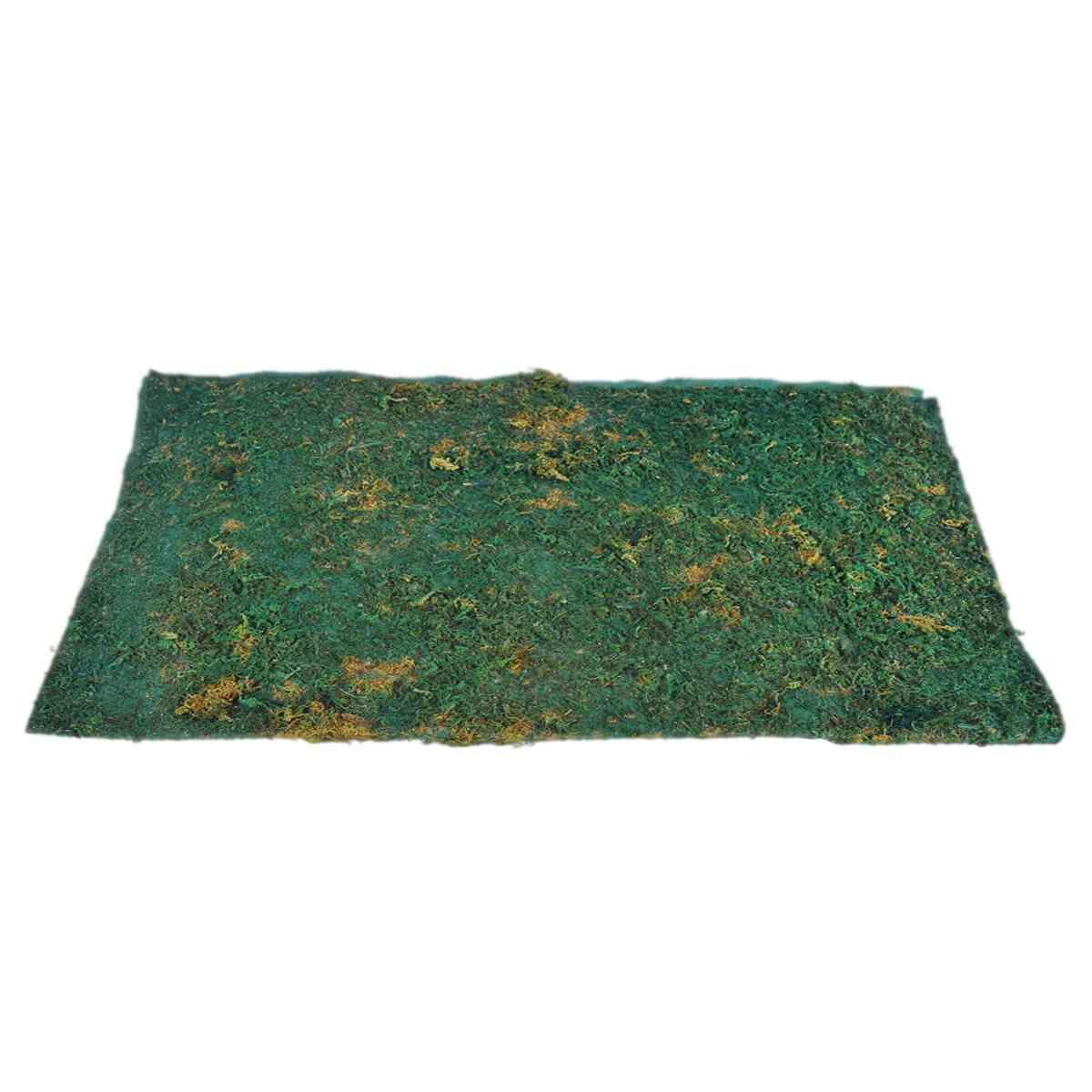 Tappeto presepe carta prato verde azzurra muschio