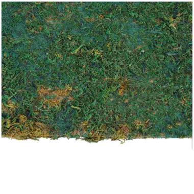 Tappeto presepe carta prato verde azzurra muschio