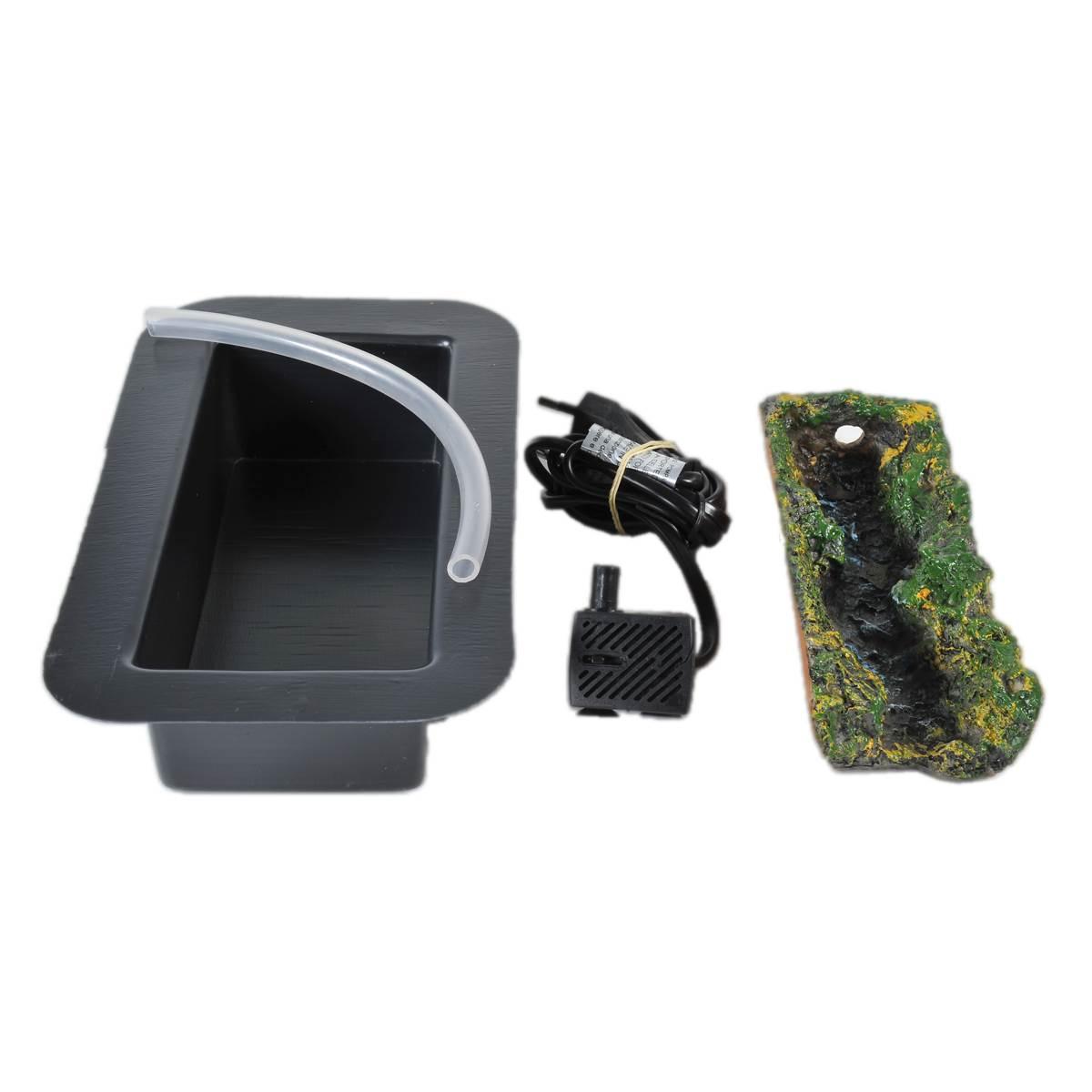 Cascata presepe elettrica acqua kit vaschetta ruscello pompa tubo modello a
