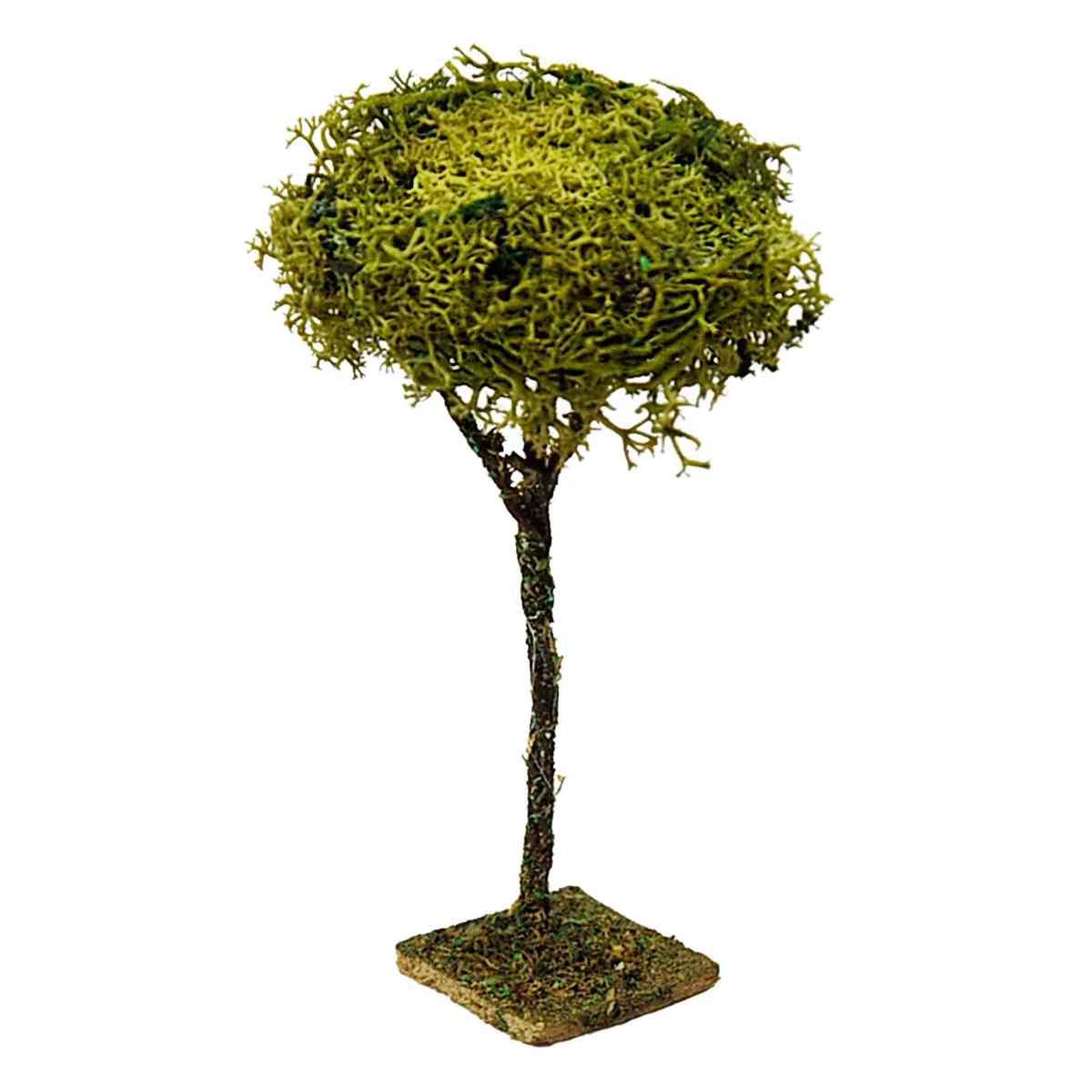 Albero presepe lichene base 10 cm