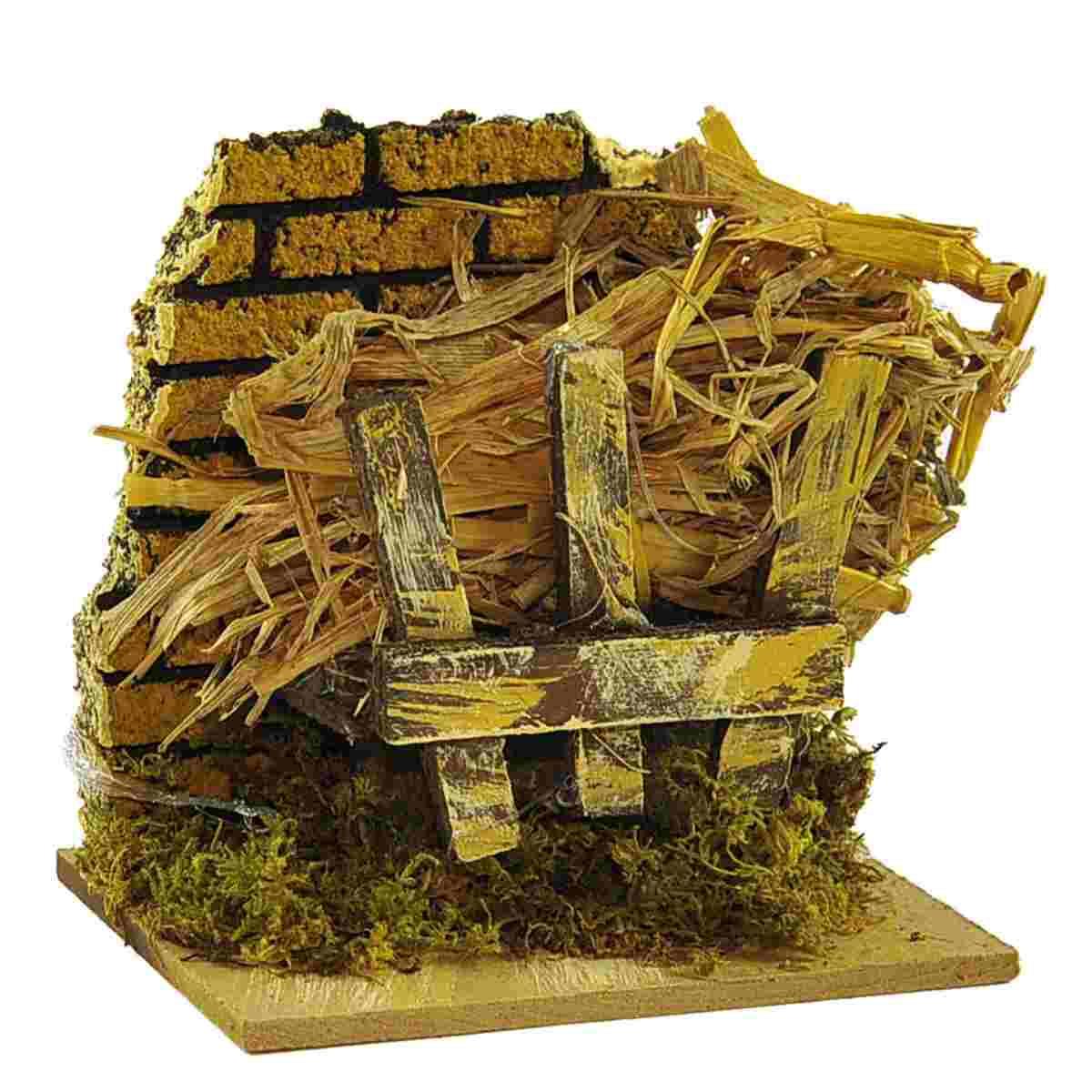 Ambientazione presepe mangiatoia