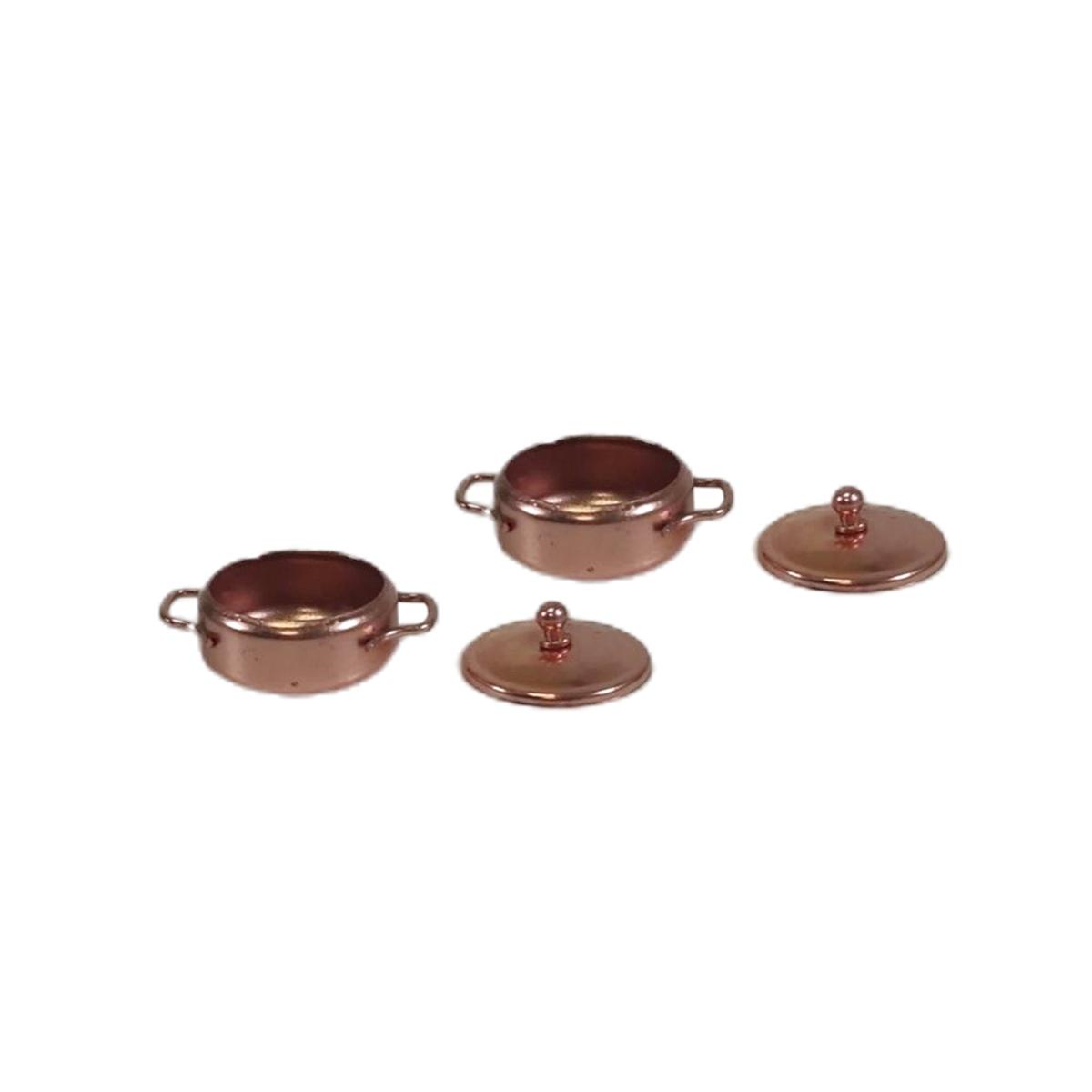 Padella presepe metallo rame 2,5 cm