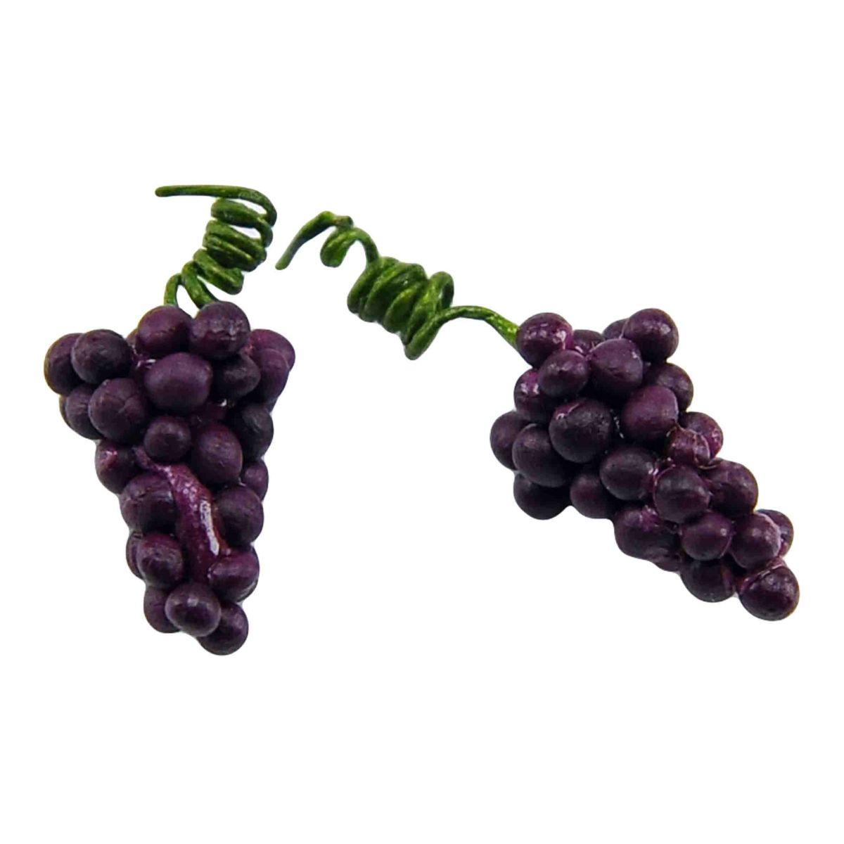 Alimenti presepe frutta grappolo uva bianca
