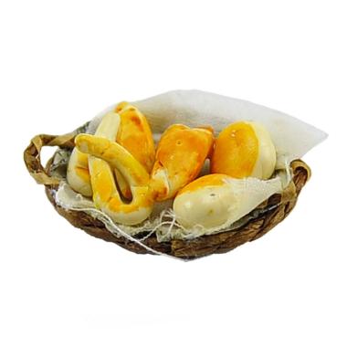 Alimenti presepe frutta casco di banane