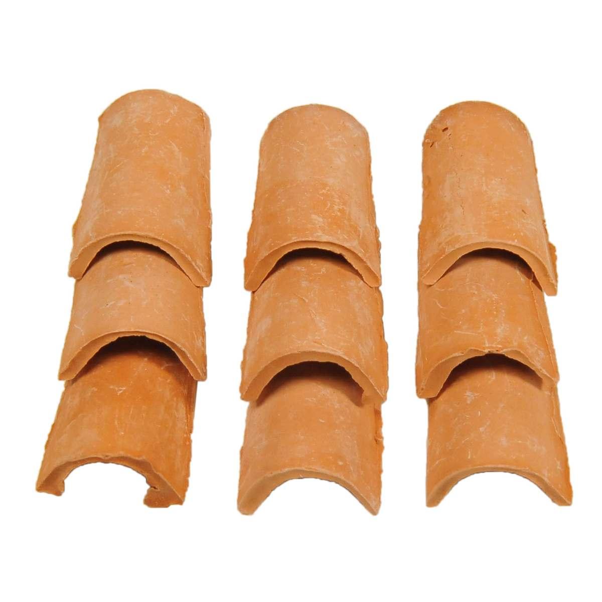 Tegole presepe terracotta
