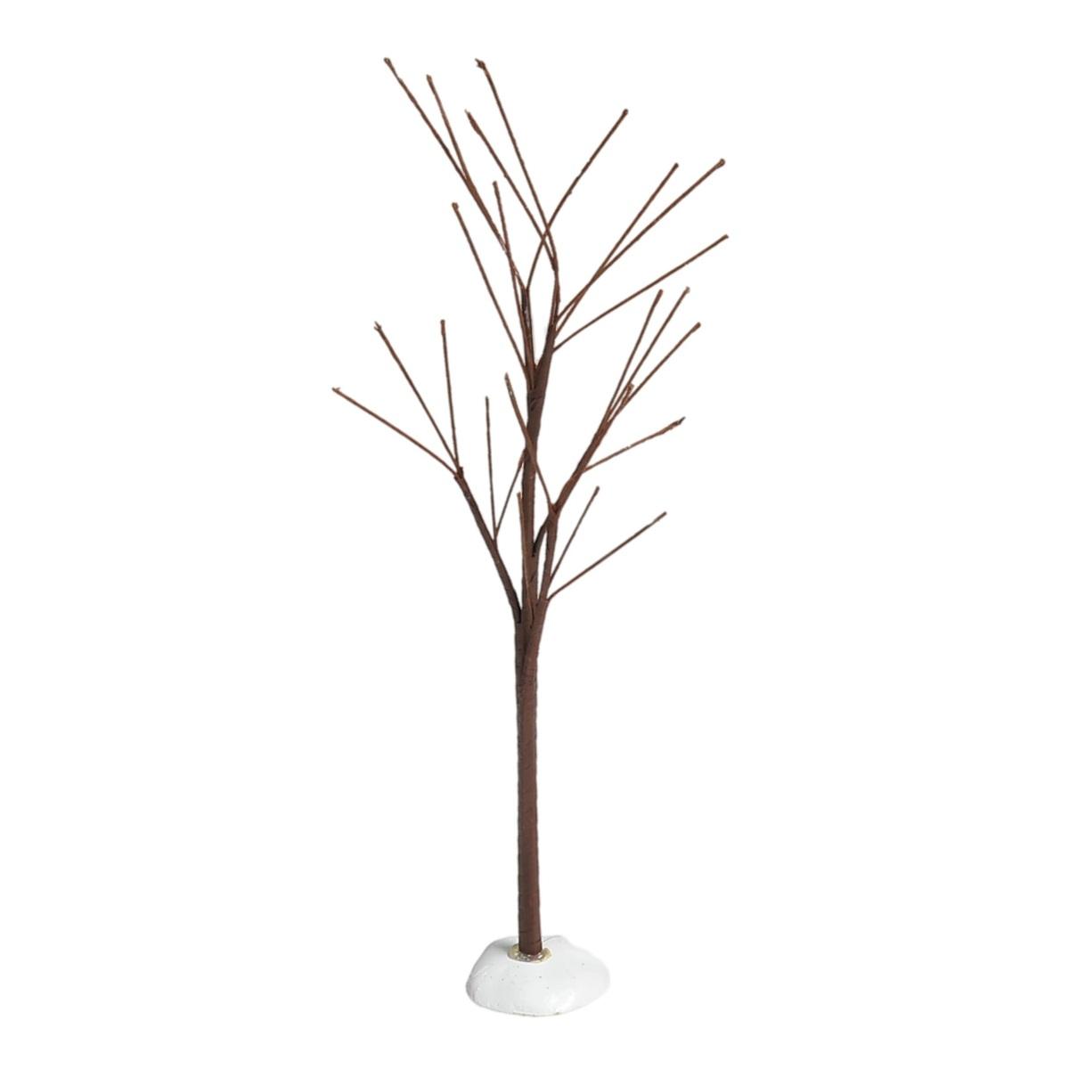 Albero presepe filo ferro marrone senza foglie 23 cm