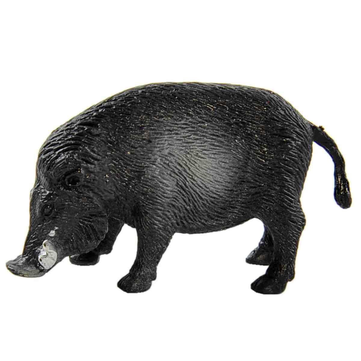 Cinghiale presepe nero