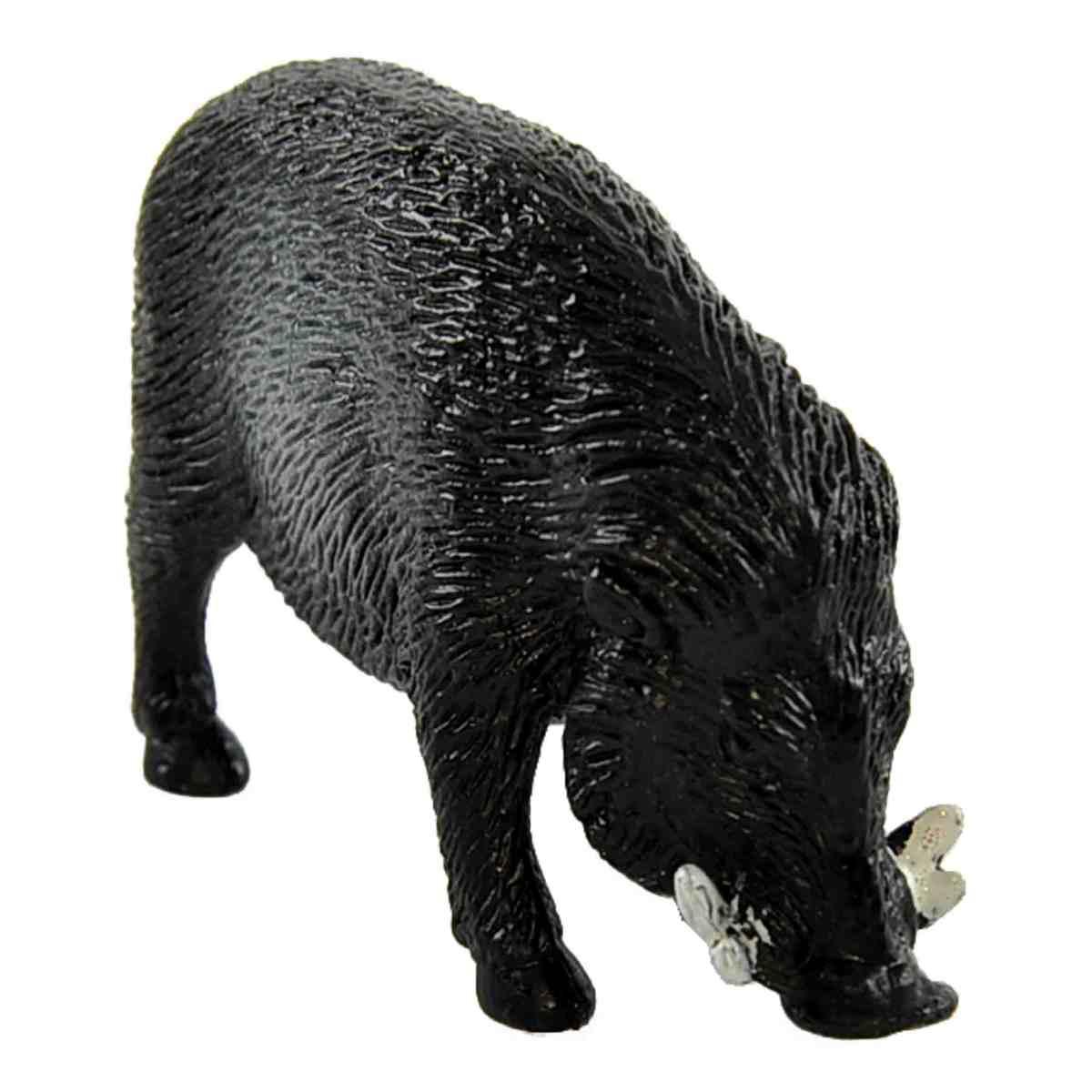 Cinghiale presepe nero