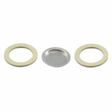 Guarnizione Moka Caffè 1 2 Tazza pz.2 con Filtro | M2 Store
