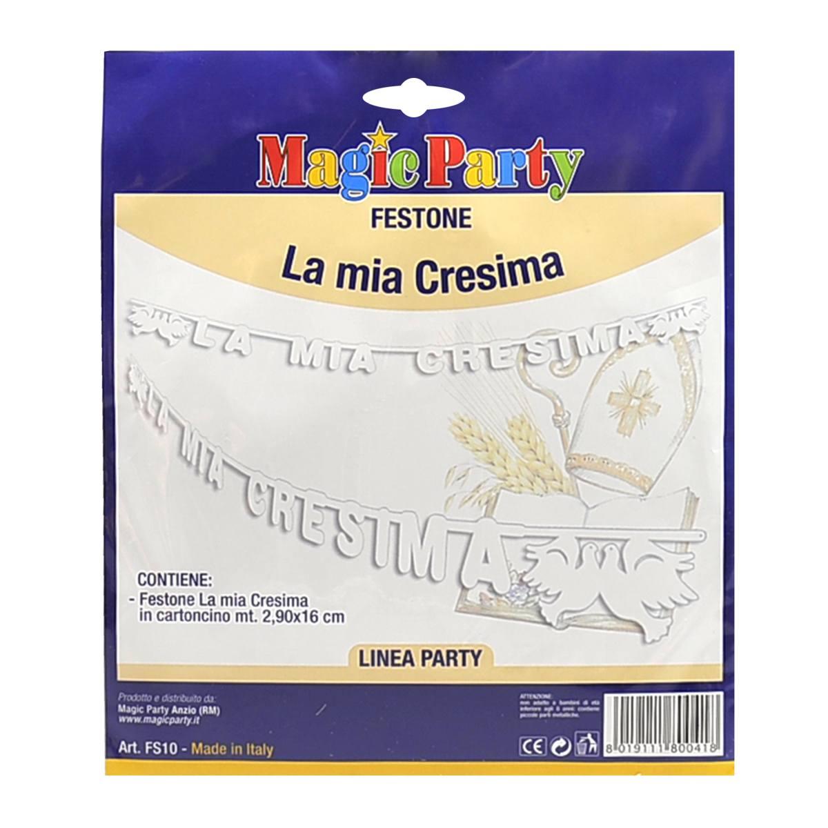 Festone party la mia cresima mt