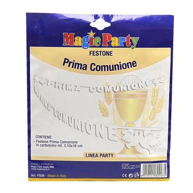 Festone party prima comunione mt