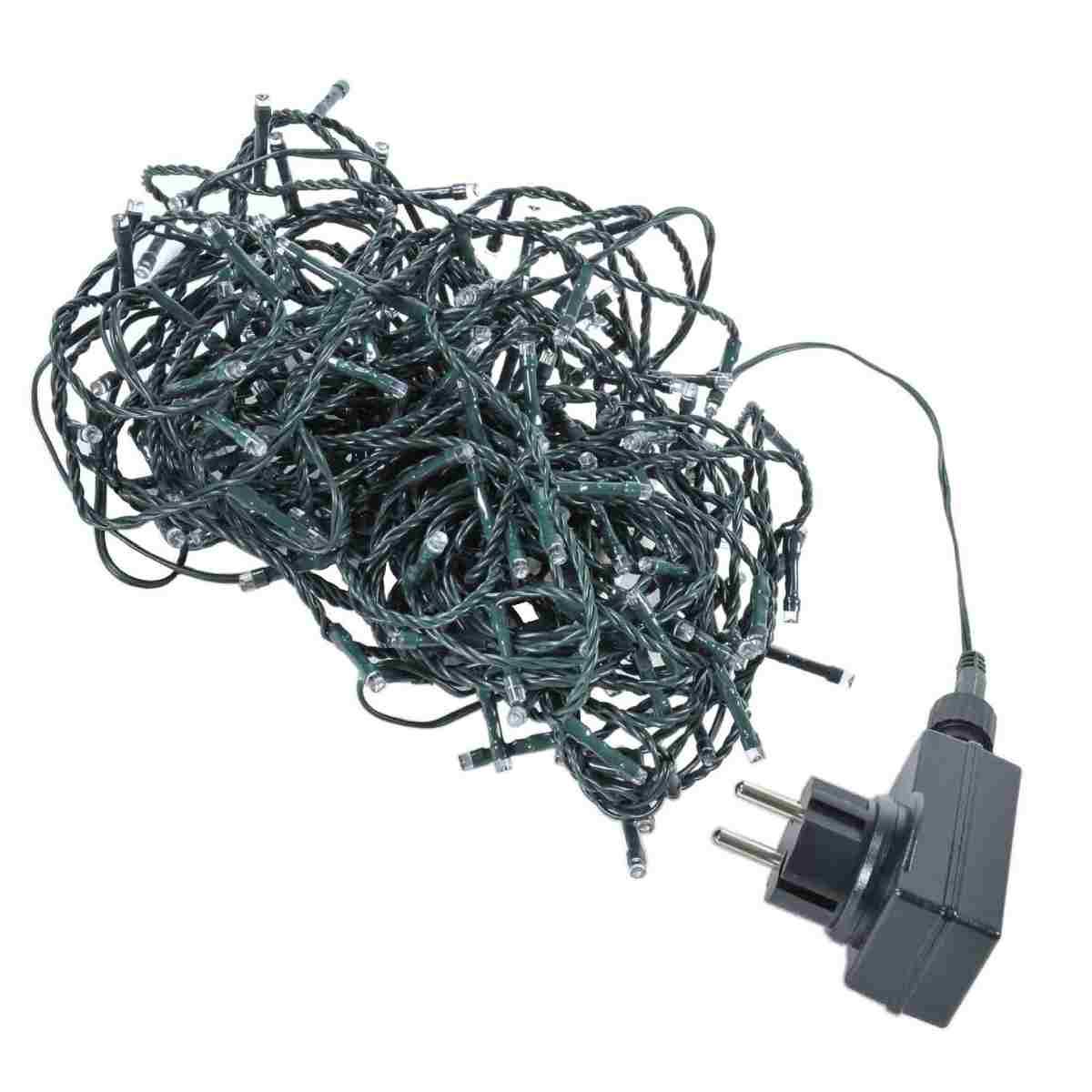 Luci di natale esterno 180 led verde giochi
