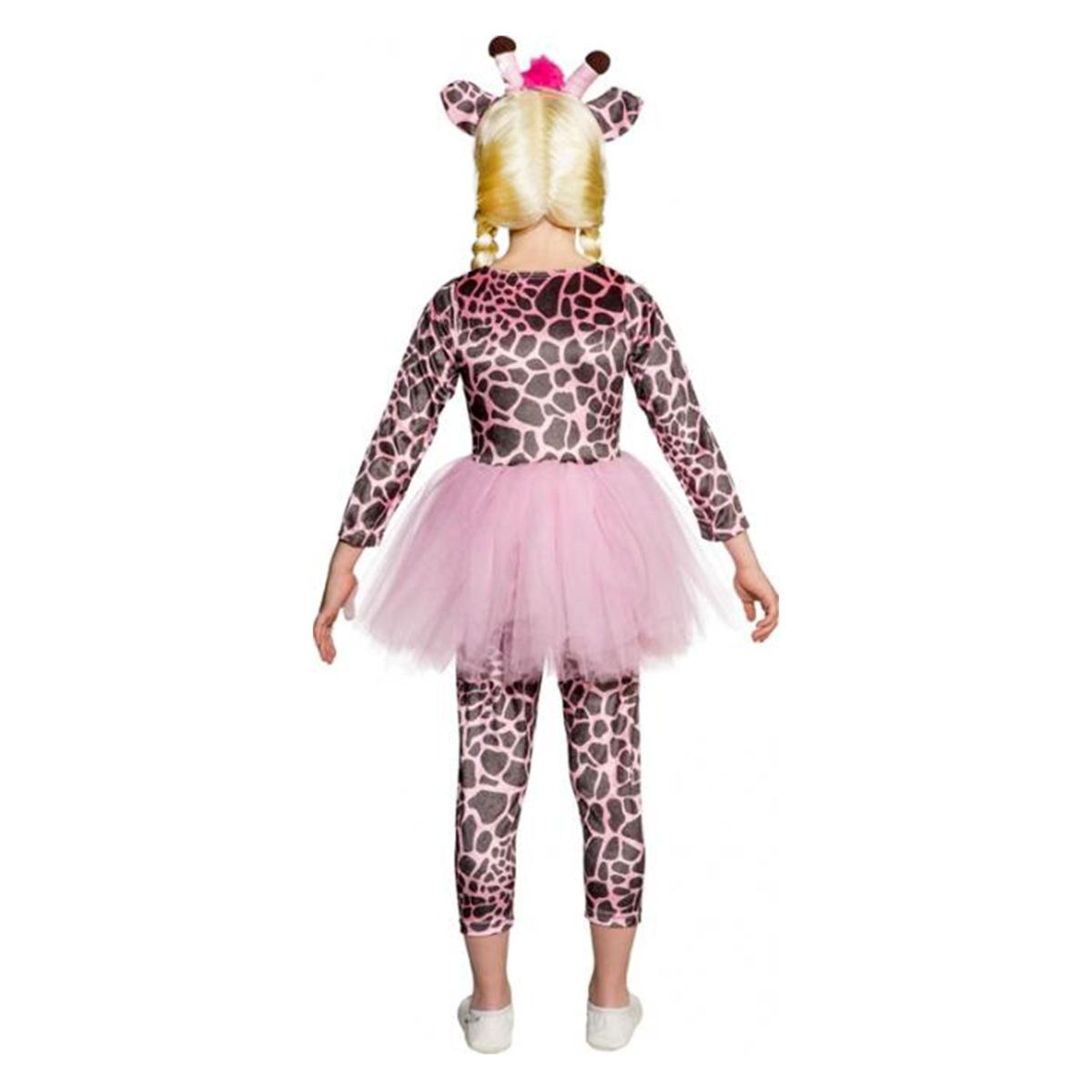 Costume giraffa rosa