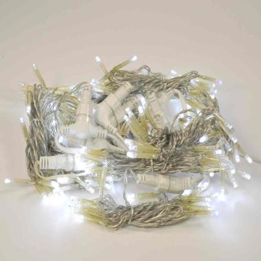 Luci di natale tenda esterno 180 led bianco