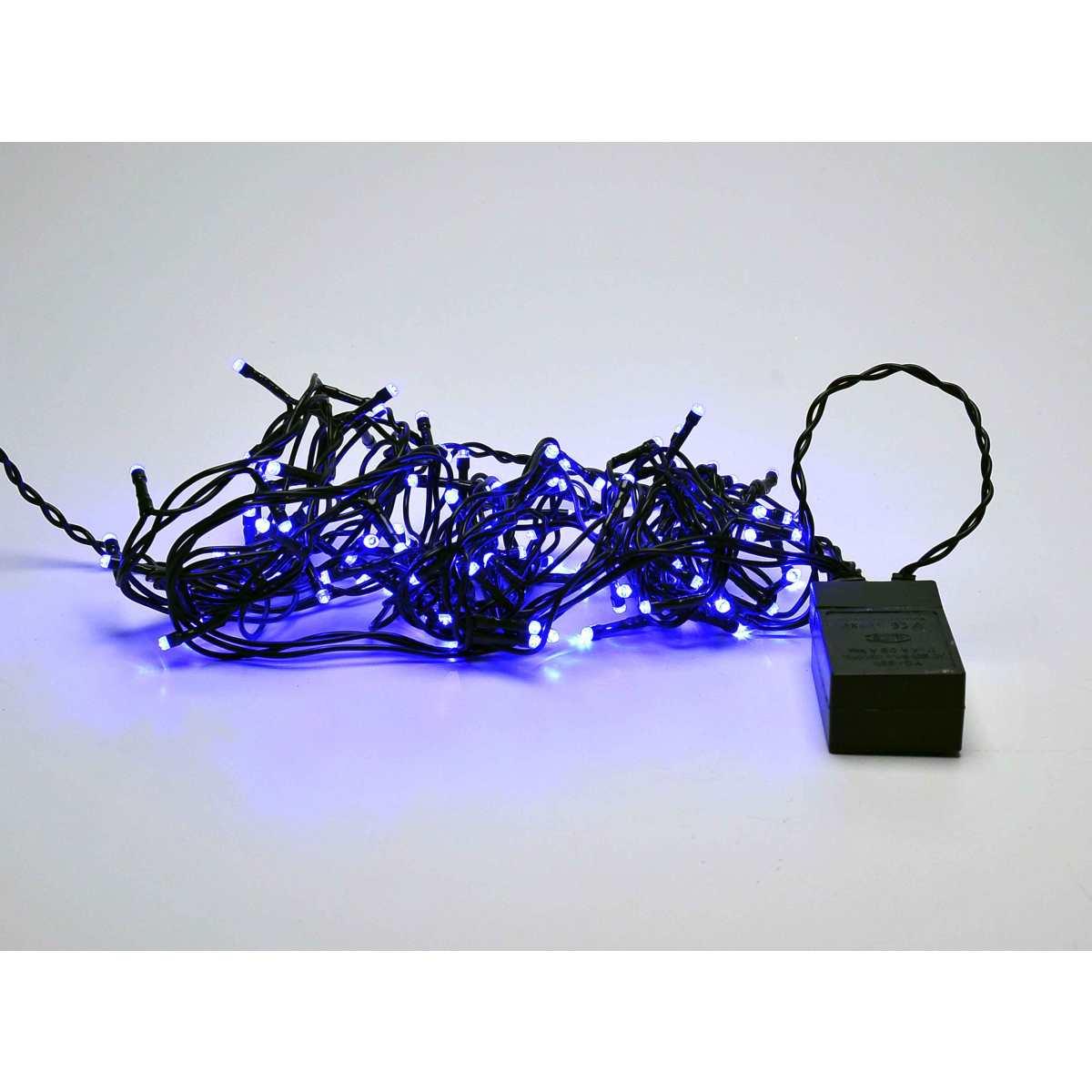 Luci di natale interno 100 led blu giochi