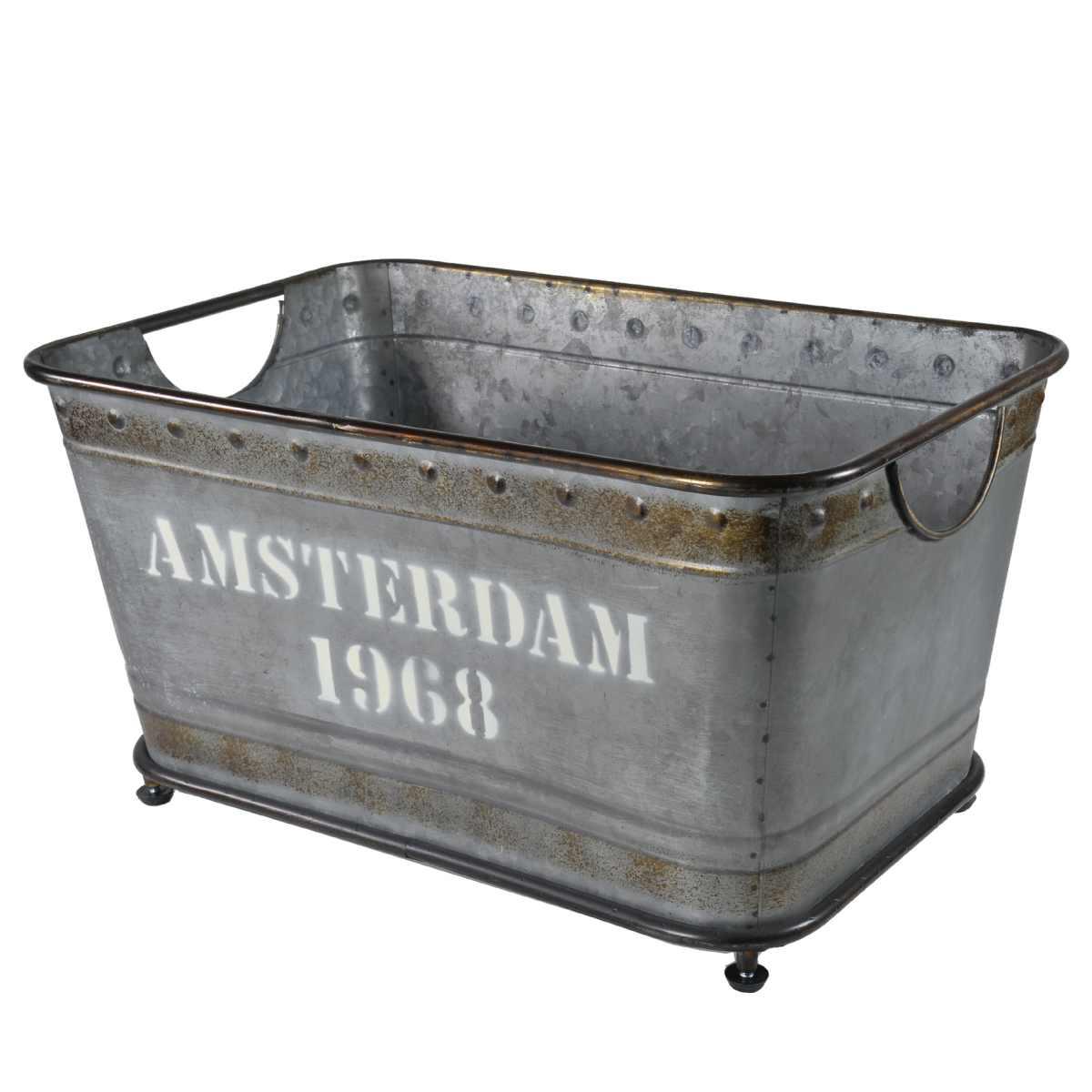 Cesto metallo amsterdam 42 x 28 cm