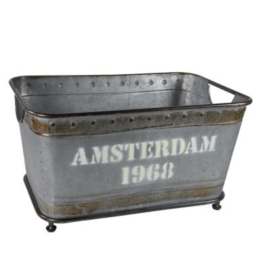 Cesto metallo amsterdam 42 x 28 cm