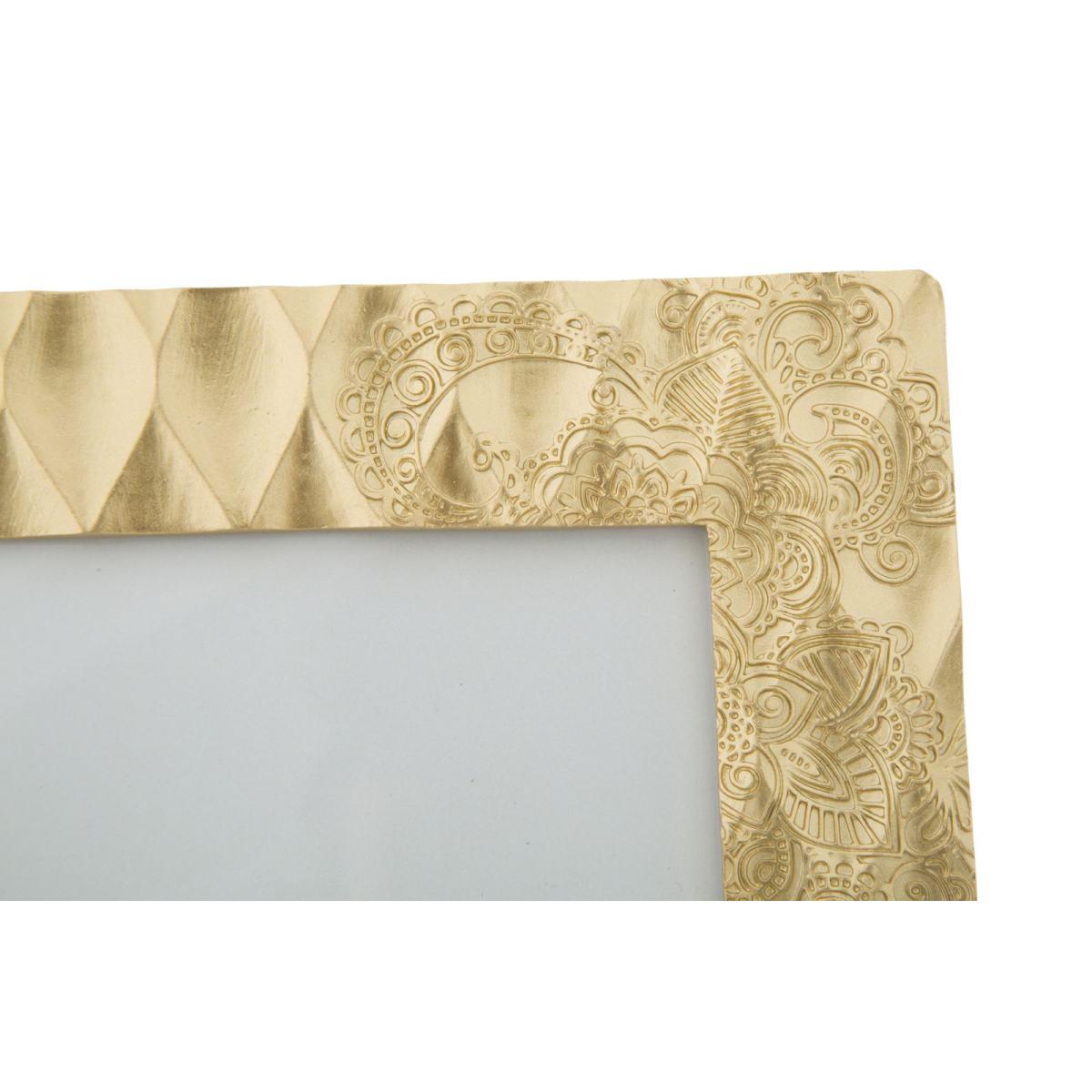 Cornice resina oro mandala 20 x 25 cm