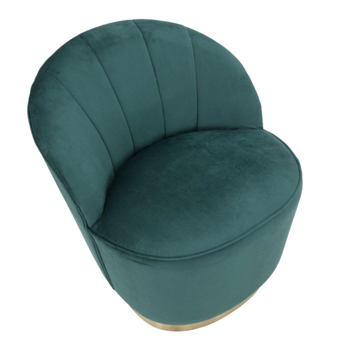 Poltrona sopy verde 67 x 71 x 70 cm
