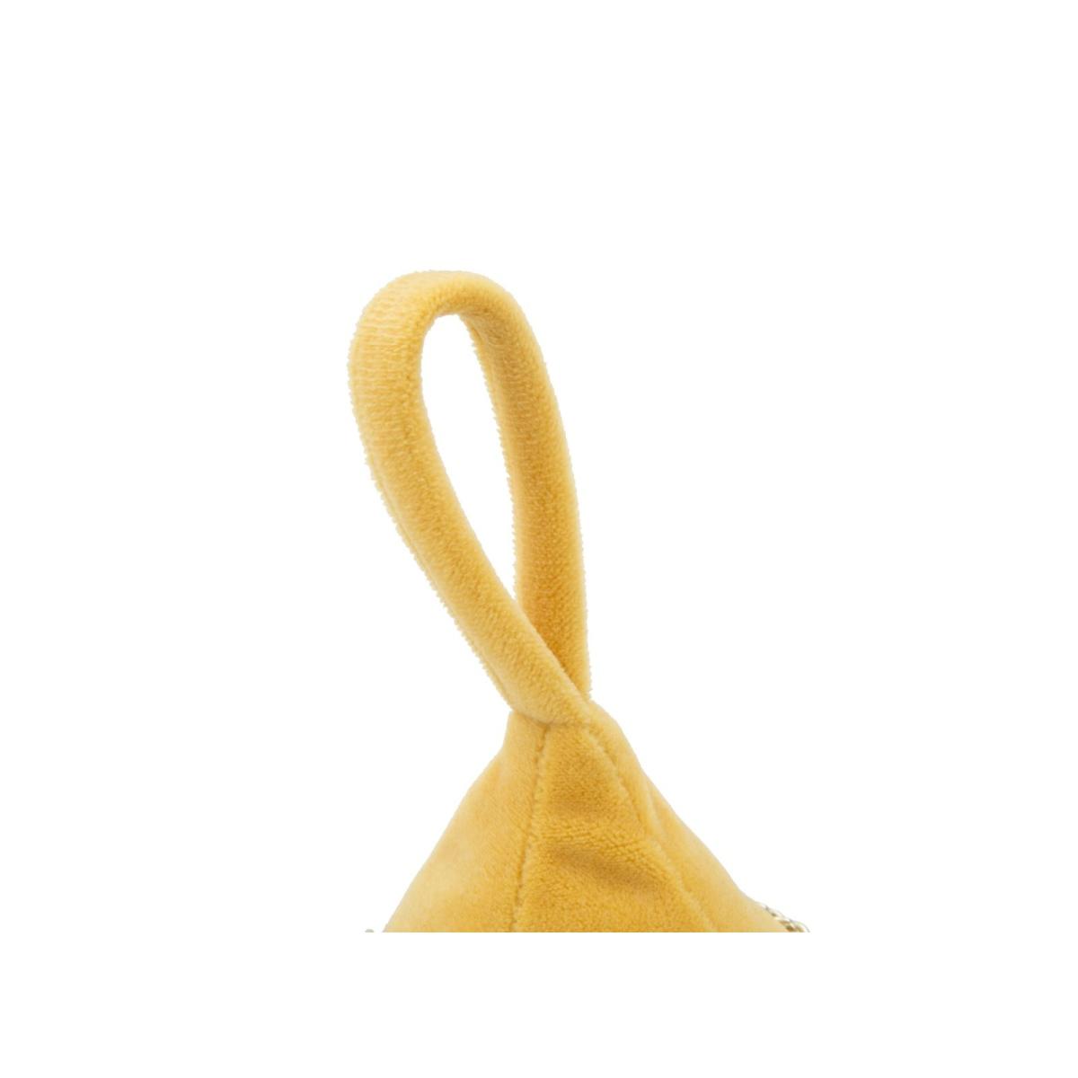 Ferma porte triangle arancione 14 x 14 x 20 cm
