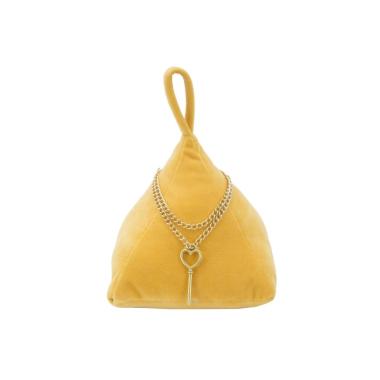 Ferma porte triangle arancione 14 x 14 x 20 cm
