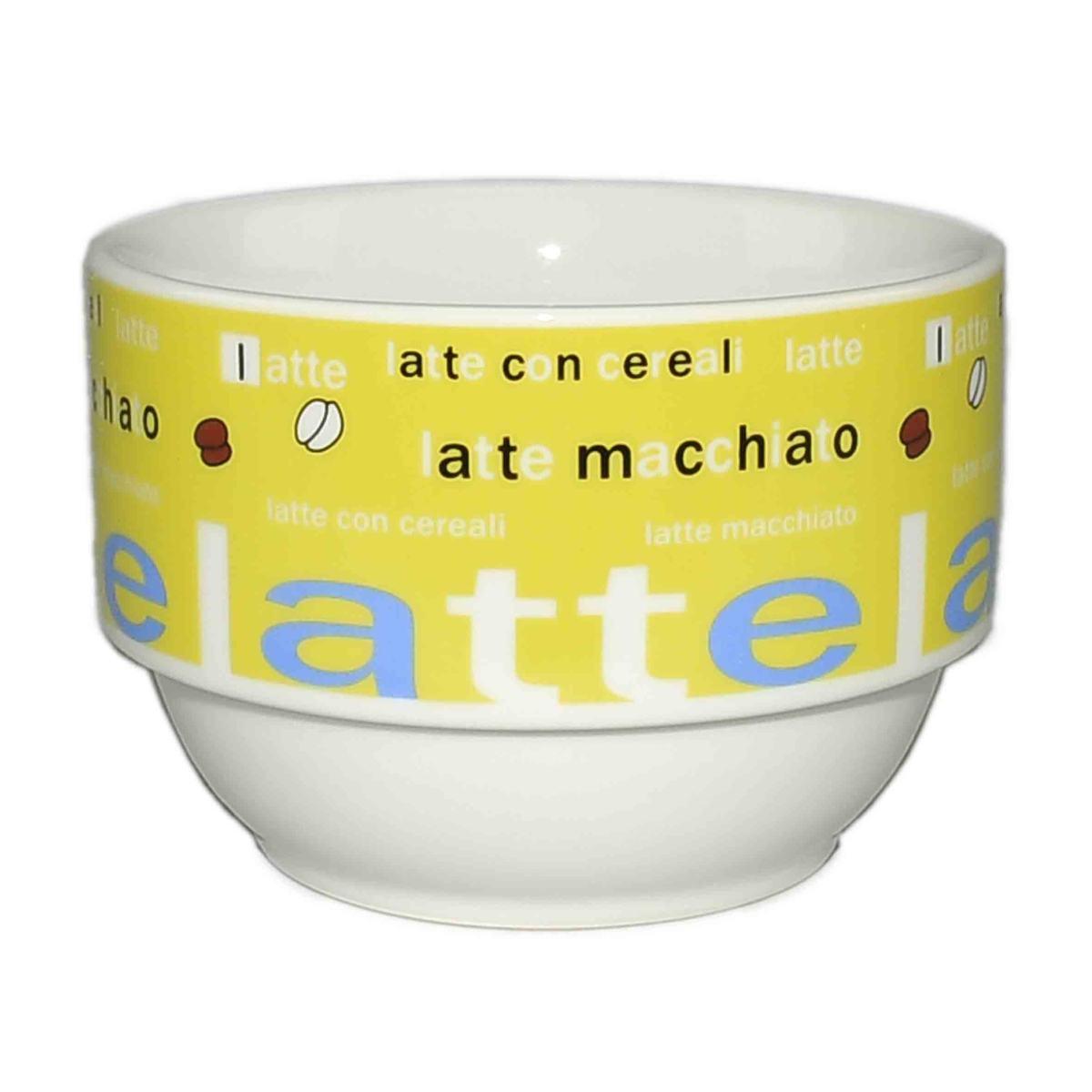 Tazza Colazione Set pz.3 Bolo Maxi cm.Ø13xh9 4 Colori Assortiti | M2 Store