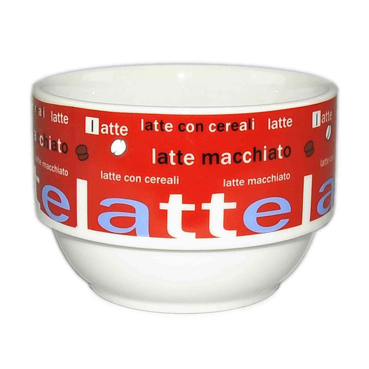 Tazza Colazione Set pz.3 Bolo Maxi cm.Ø13xh9 4 Colori Assortiti | M2 Store