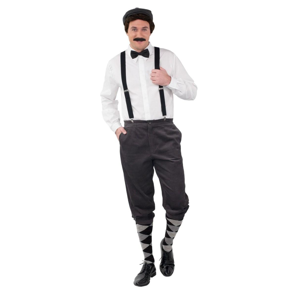 Pantaloni 3 4 velluto coste grigio corto