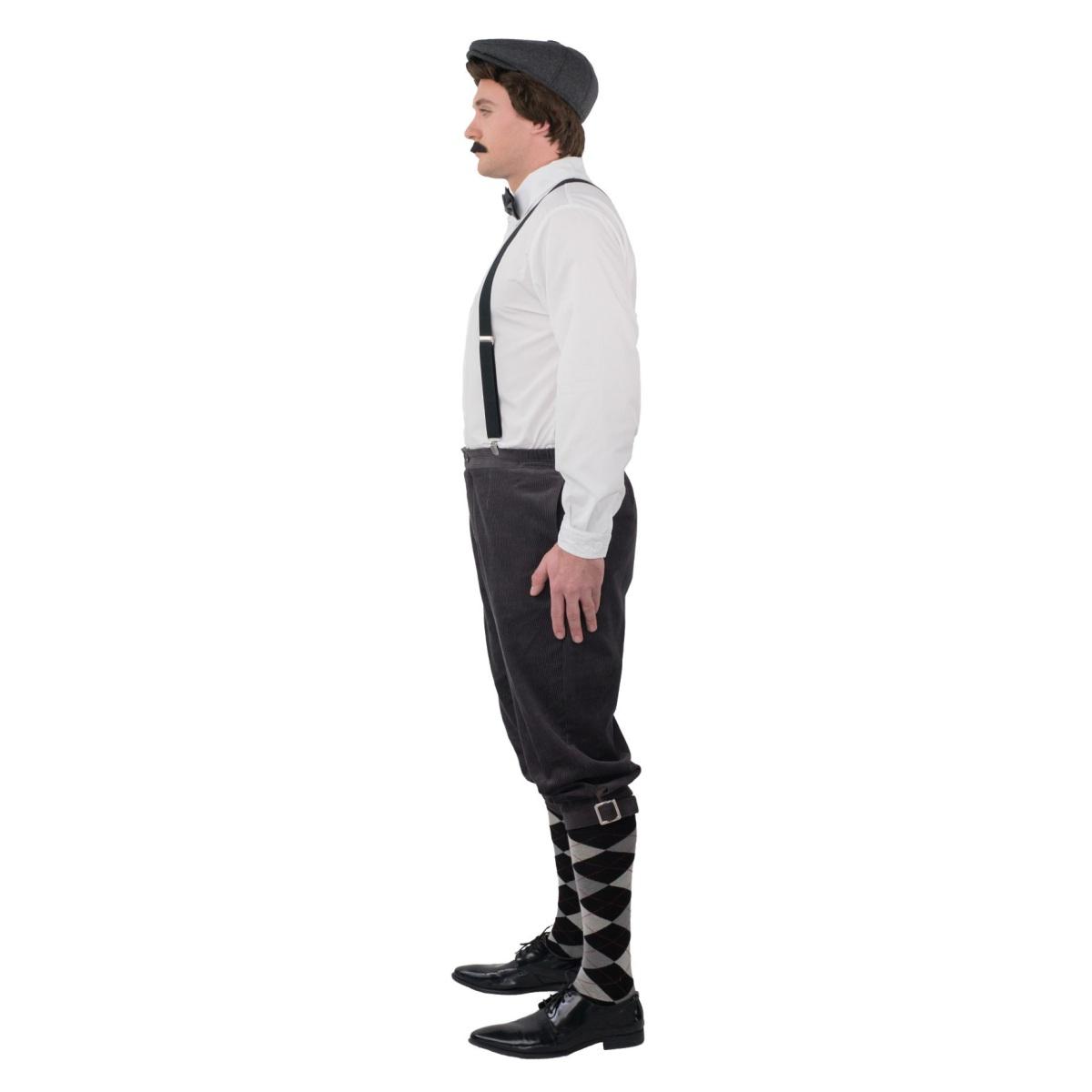 Pantaloni 3 4 velluto coste grigio corto