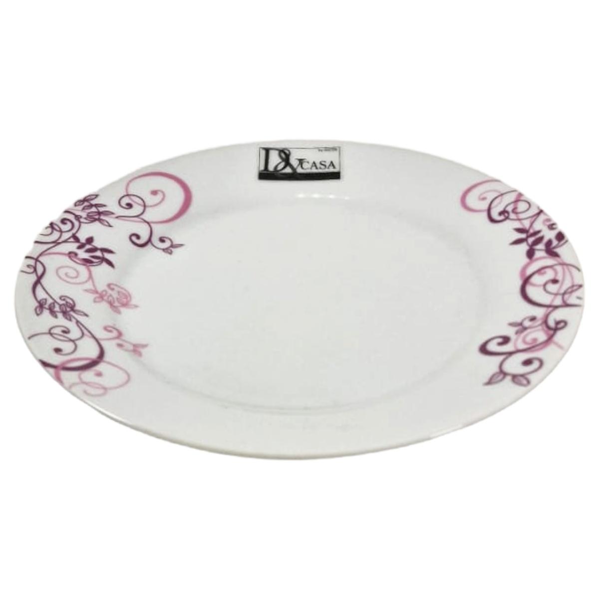 Piatto Tavola Ceramica Ele Frutta cm.Ø19 Viola | M2 Store
