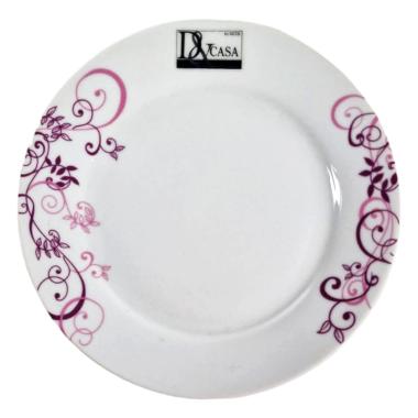 Piatto Tavola Ceramica Ele Frutta cm.Ø19 Viola | M2 Store