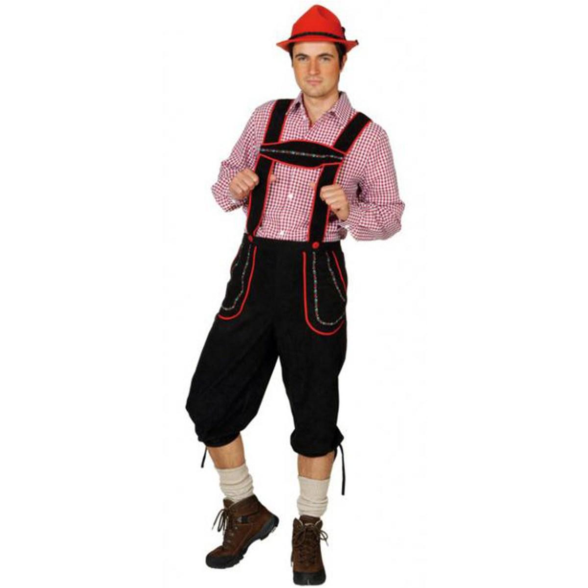 Pantaloni bavarese nero