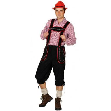 Pantaloni bavarese nero