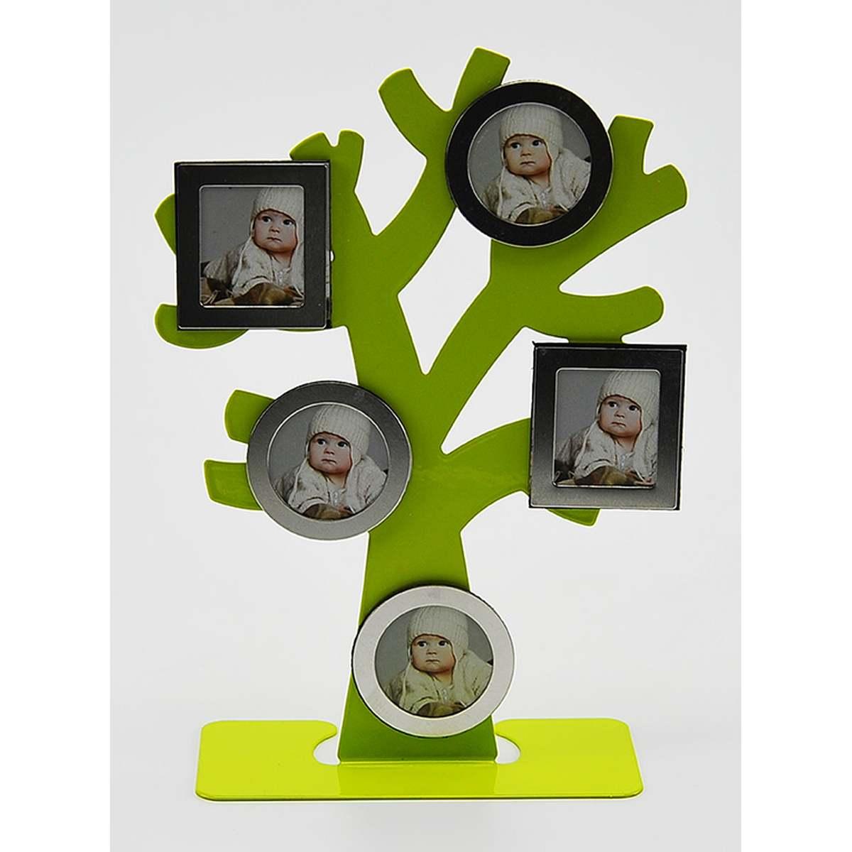 Cornice multipla 5 posti albero cornici 21 x 14 cm